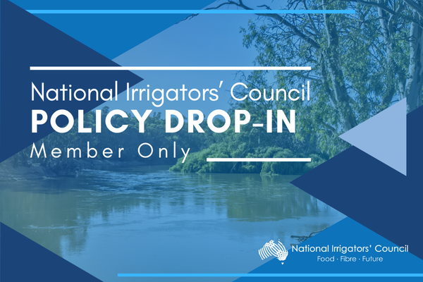Member Drop In - Water Markets
